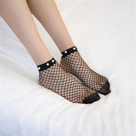 fishnet socks porn